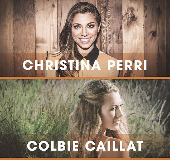 Colbie Caillat & Christina Perri at Stage AE