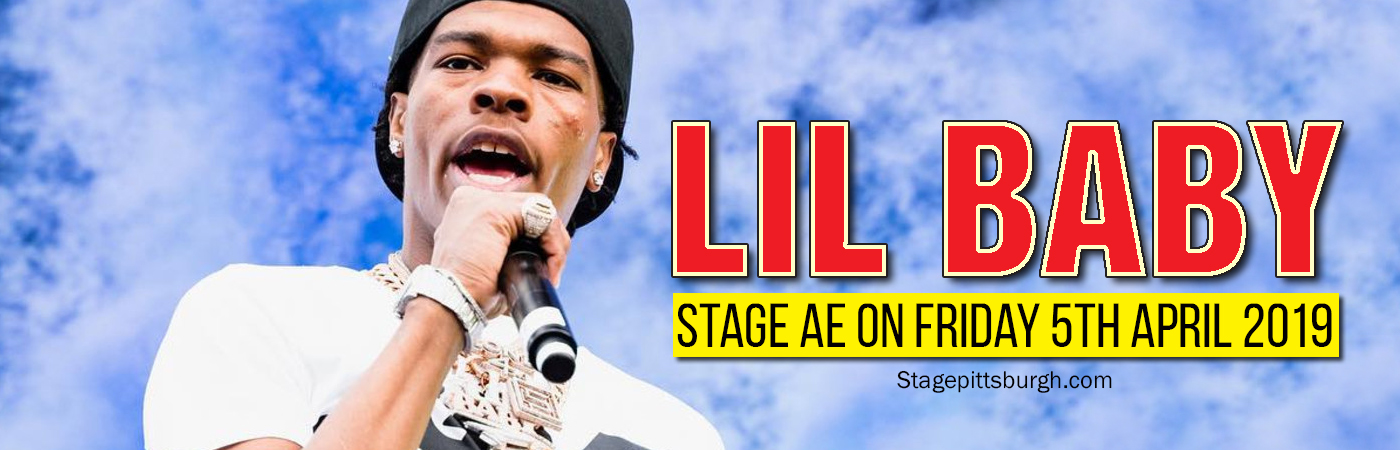 Lil Baby at Stage AE tickets Lil Baby at Stage AE