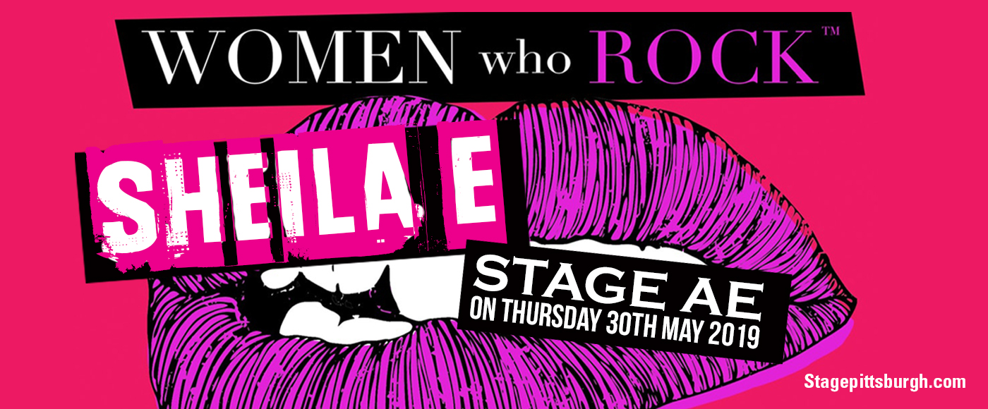 Women who Rock: Sheila E at Stage AE tickets Women who Rock: Sheila E at Stage AE