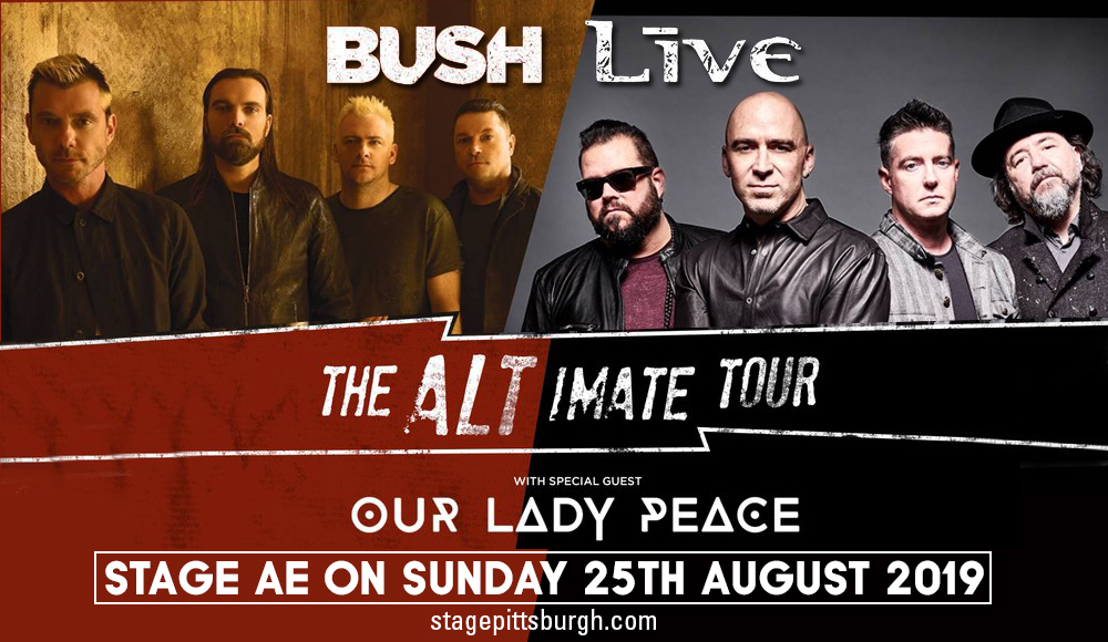 Live, Bush & Our Lady Peace at Stage AE
