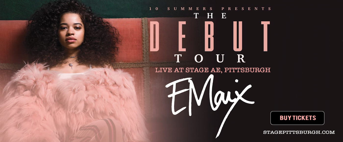 Ella Mai at Stage AE tickets Ella Mai at Stage AE
