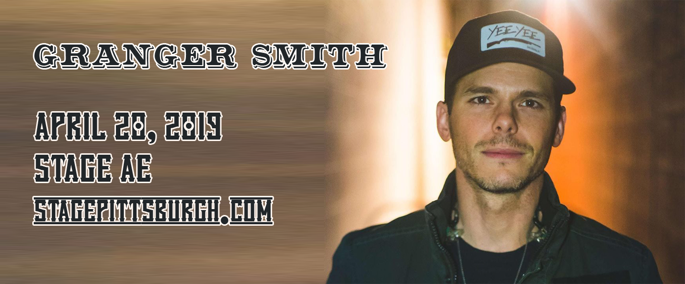 Granger Smith at Stage AE tickets Granger Smith at Stage AE