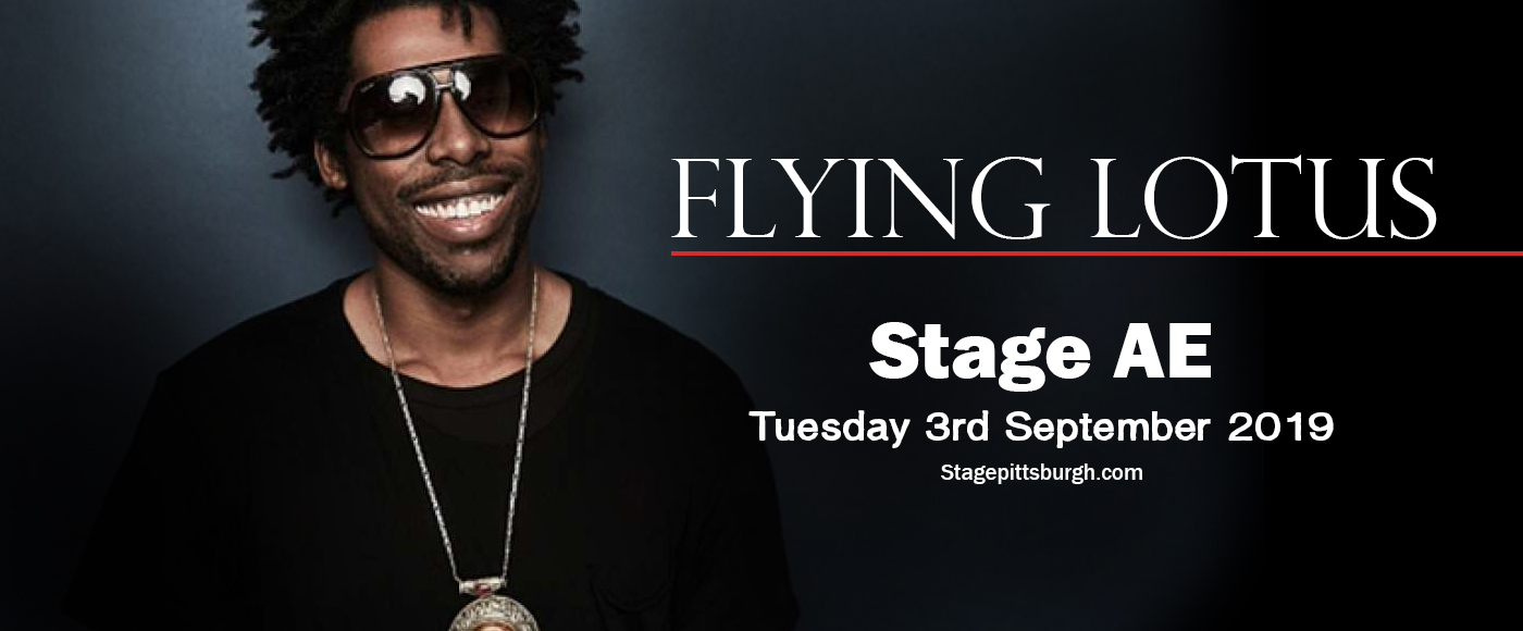 Flying Lotus at Stage AE tickets Flying Lotus at Stage AE