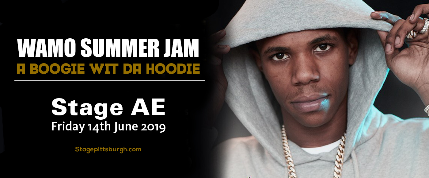 Wamo Summer Jam: A Boogie Wit Da Hoodie at Stage AE tickets Wamo Summer Jam: A Boogie Wit Da Hoodie at Stage AE