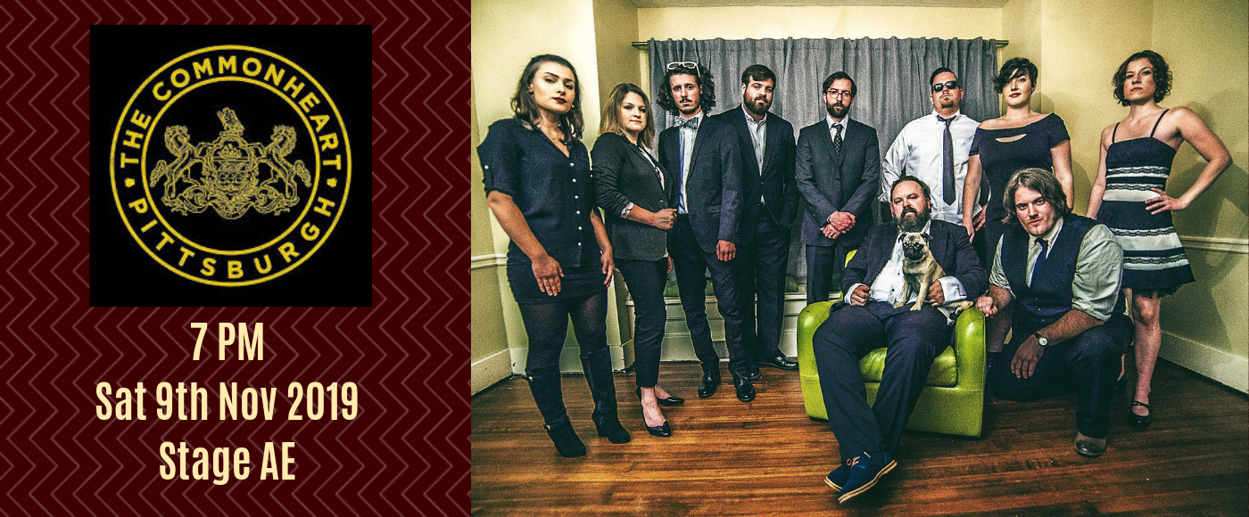 The Commonheart at Stage AE tickets The Commonheart at Stage AE
