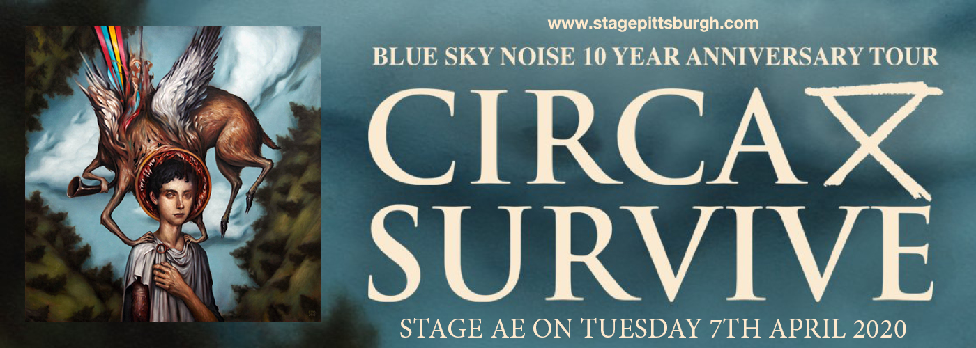 Circa Survive at Stage AE tickets Circa Survive at Stage AE