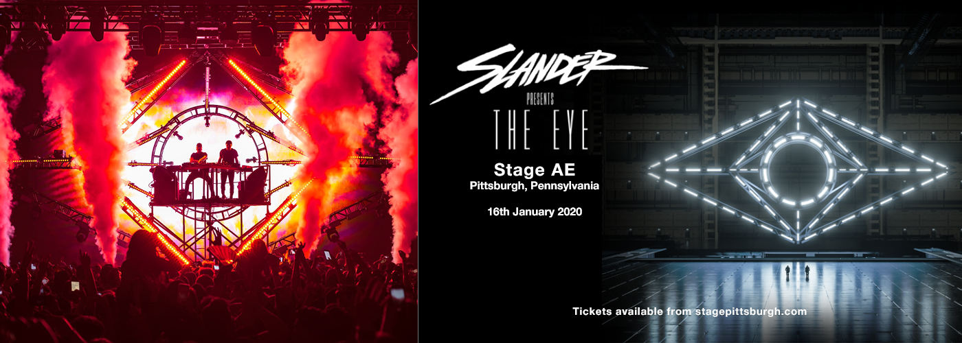 Slander - The Eye Tour at Stage AE tickets Slander - The Eye Tour at Stage AE