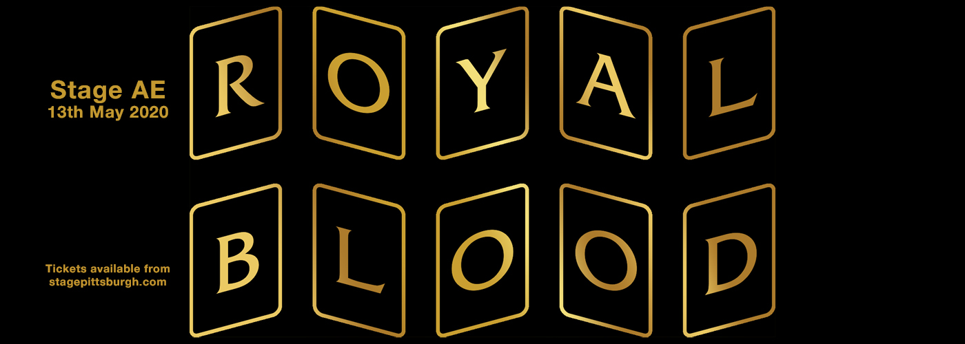 Royal Blood at Stage AE tickets Royal Blood at Stage AE