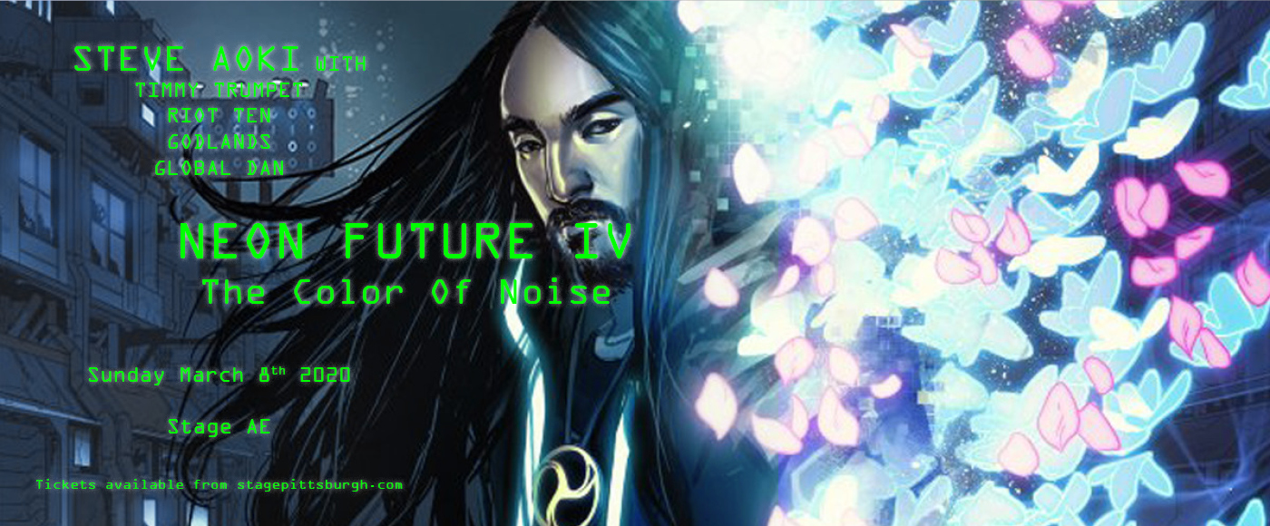 Steve Aoki: Neon Future IV at Stage AE tickets Steve Aoki: Neon Future IV at Stage AE