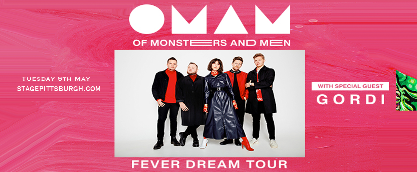 Of Monsters and Men at Stage AE tickets Of Monsters and Men at Stage AE
