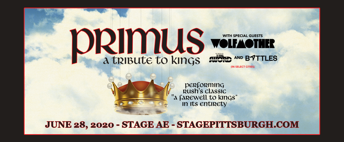 Primus at Stage AE tickets Primus at Stage AE