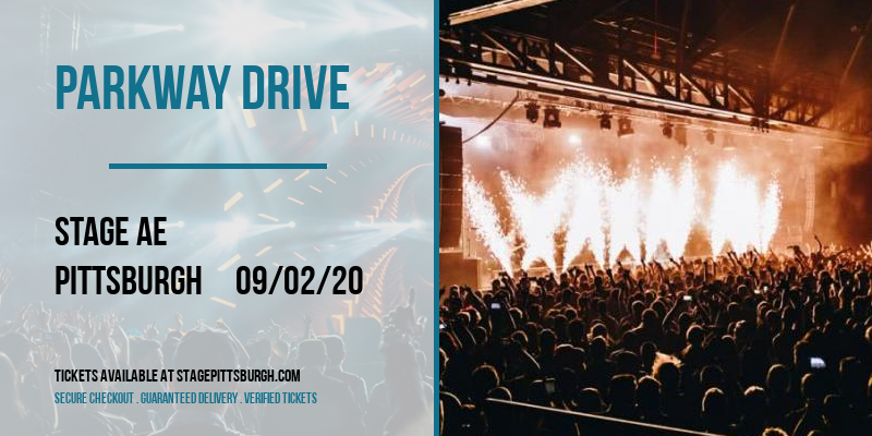 Parkway Drive at Stage AE tickets Parkway Drive at Stage AE