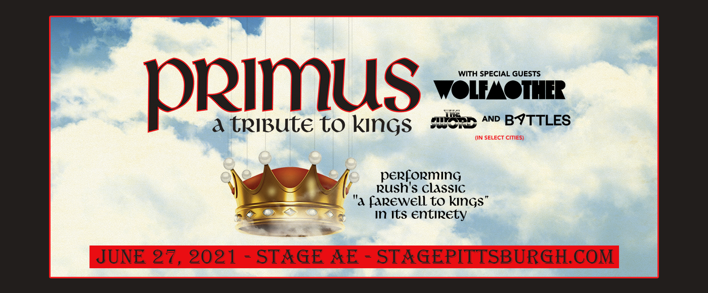 Primus at Stage AE tickets Primus at Stage AE