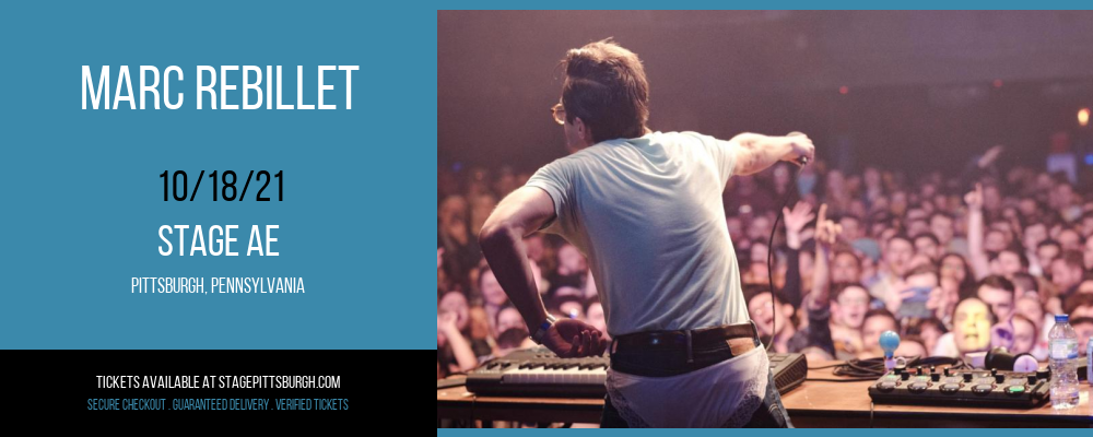 Marc Rebillet at Stage AE tickets Marc Rebillet at Stage AE