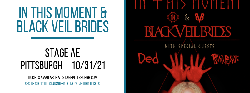 In This Moment & Black Veil Brides at Stage AE tickets In This Moment & Black Veil Brides at Stage AE