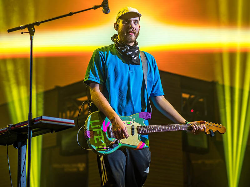 San Holo at Stage AE