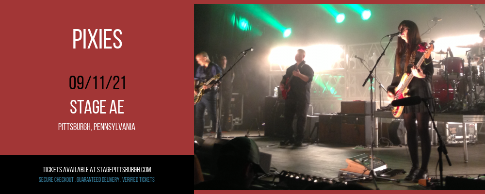 Pixies at Stage AE tickets Pixies at Stage AE