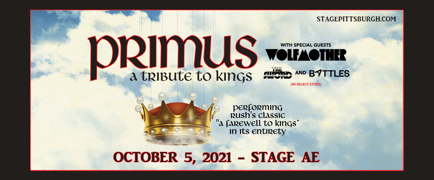 Primus at Stage AE tickets Primus at Stage AE