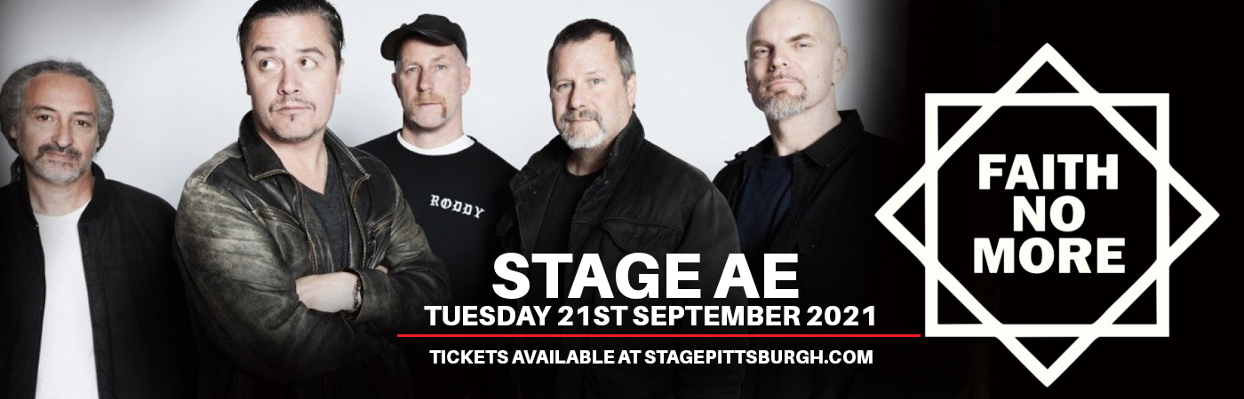 Faith No More [CANCELLED] at Stage AE