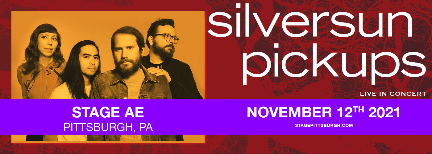 Silversun Pickups at Stage AE tickets Silversun Pickups at Stage AE