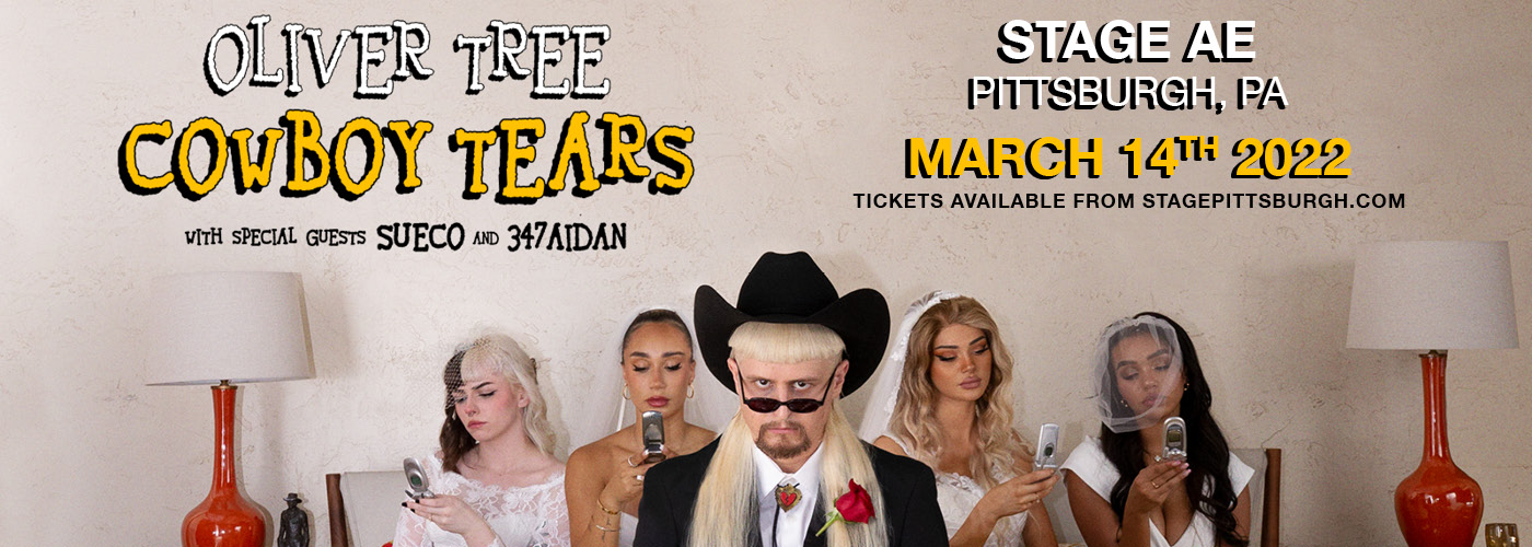 Oliver Tree: Cowboy Tears at Stage AE tickets Oliver Tree: Cowboy Tears at Stage AE