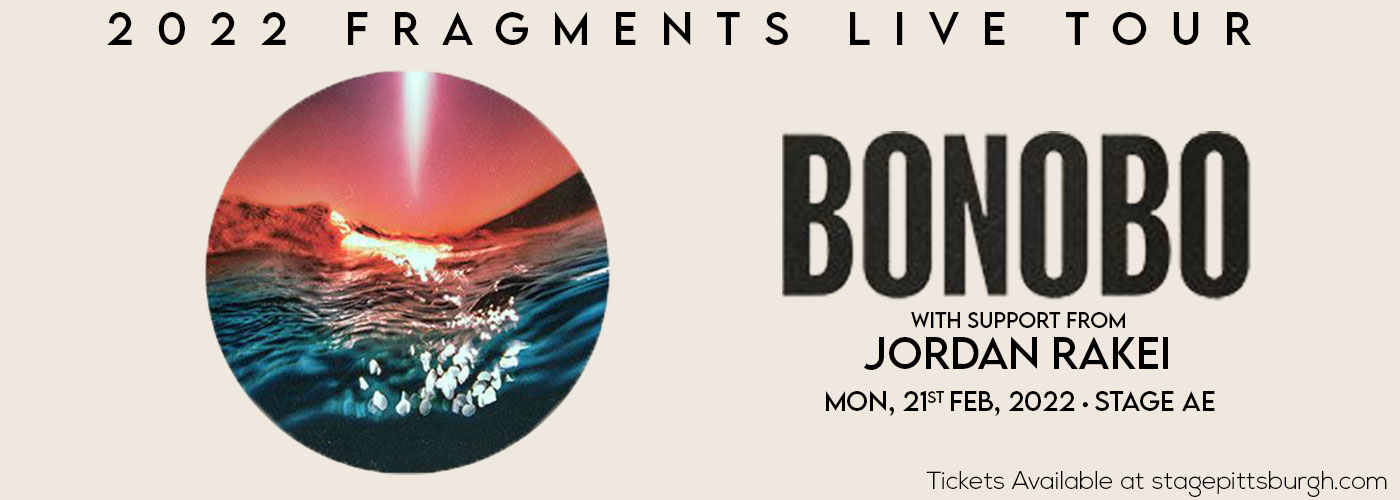 Bonobo at Stage AE tickets Bonobo at Stage AE