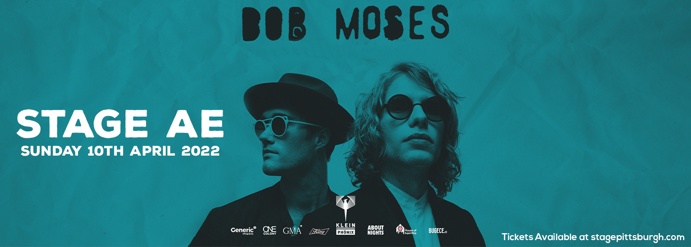 Bob Moses at Stage AE tickets Bob Moses at Stage AE