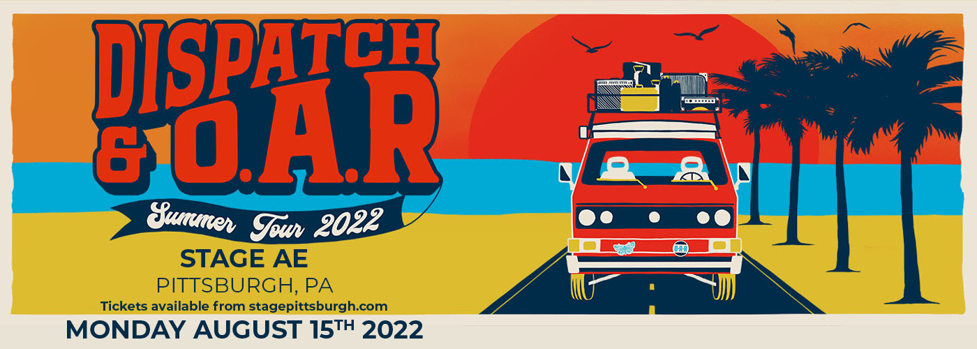 Dispatch & O.A.R. Summer Tour 2022 at Stage AE tickets Dispatch & O.A.R. Summer Tour 2022 at Stage AE