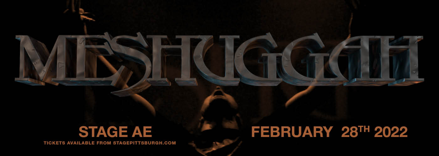 Meshuggah at Stage AE tickets Meshuggah at Stage AE