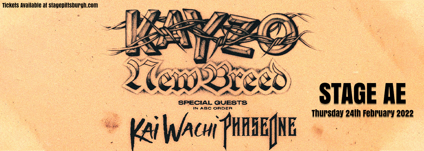 Kayzo at Stage AE tickets Kayzo at Stage AE