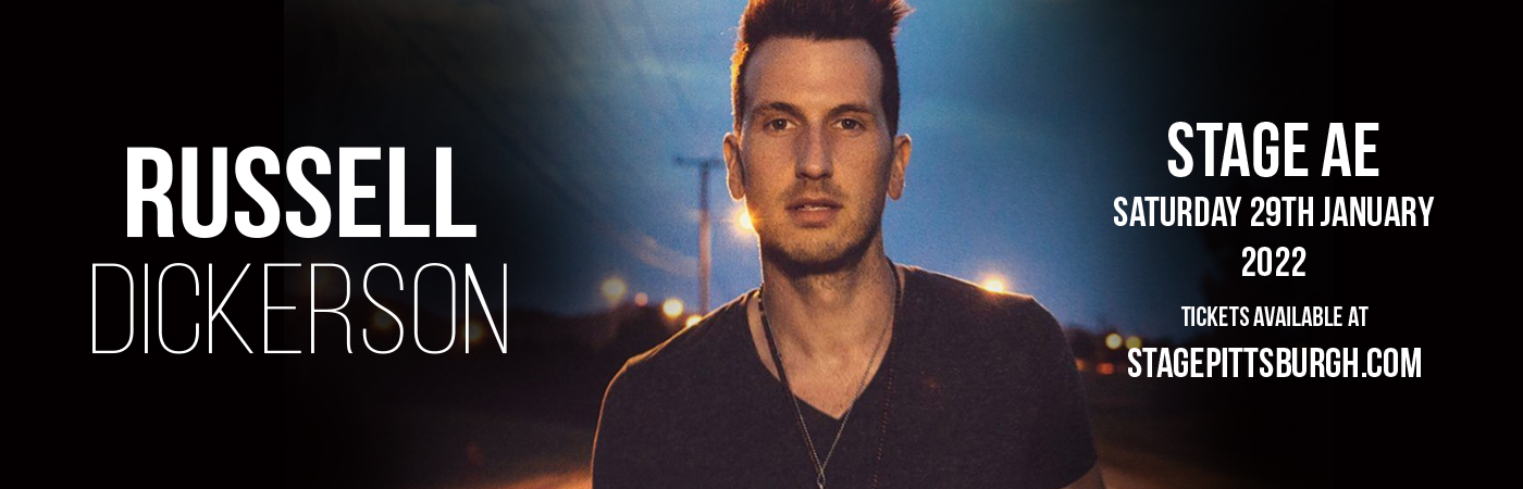 Russell Dickerson at Stage AE tickets Russell Dickerson at Stage AE