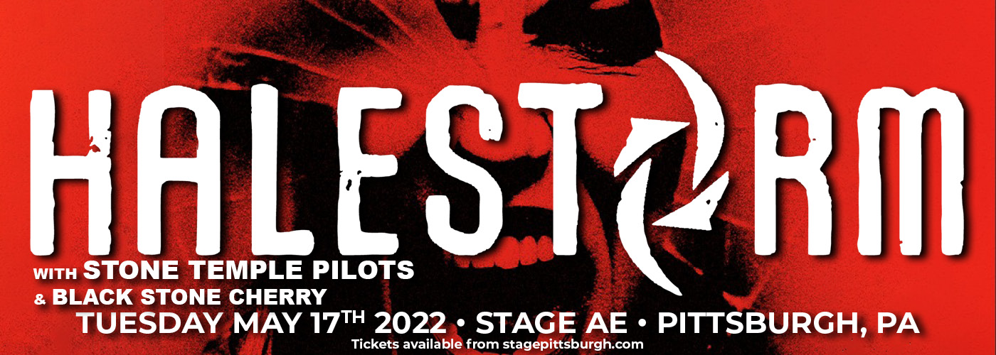 Halestorm, Stone Temple Pilots & Black Stone Cherry at Stage AE tickets Halestorm, Stone Temple Pilots & Black Stone Cherry at Stage AE