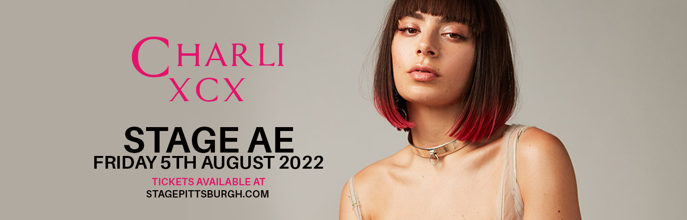Charli XCX at Stage AE tickets Charli XCX at Stage AE