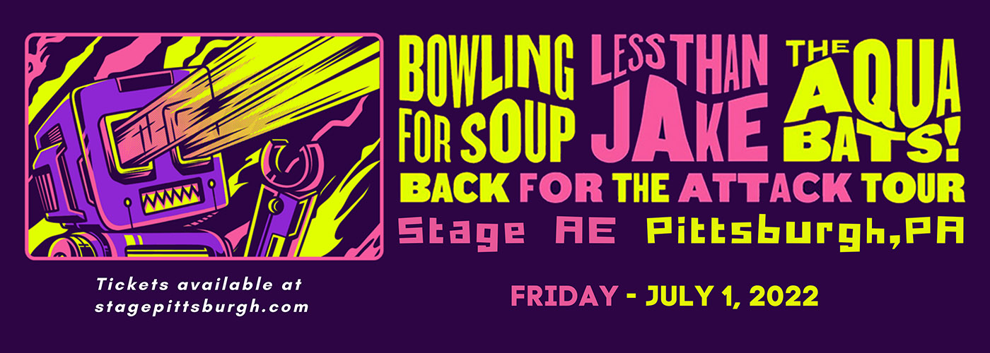 Bowling For Soup, Less Than Jake & The Aquabats at Stage AE tickets Bowling For Soup, Less Than Jake & The Aquabats at Stage AE