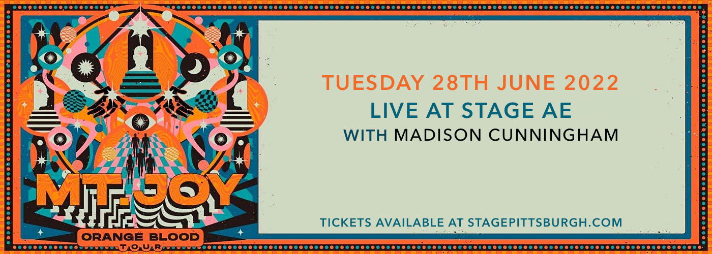 Mt. Joy & Madison Cunningham at Stage AE tickets Mt. Joy & Madison Cunningham at Stage AE
