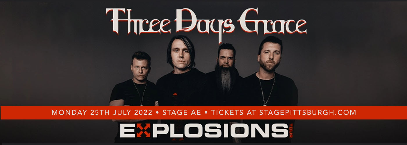 Three Days Grace at Stage AE