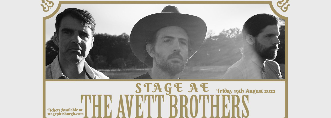 The Avett Brothers at Stage AE tickets The Avett Brothers at Stage AE