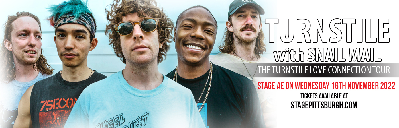 Turnstile & Snail Mail at Stage AE tickets Turnstile & Snail Mail at Stage AE