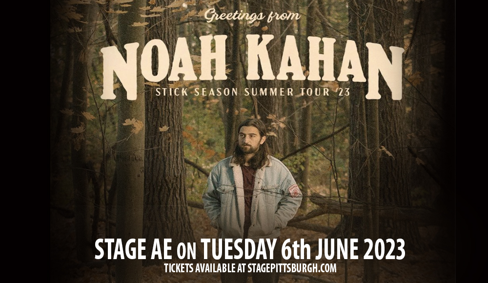 Noah Kahan at Stage AE