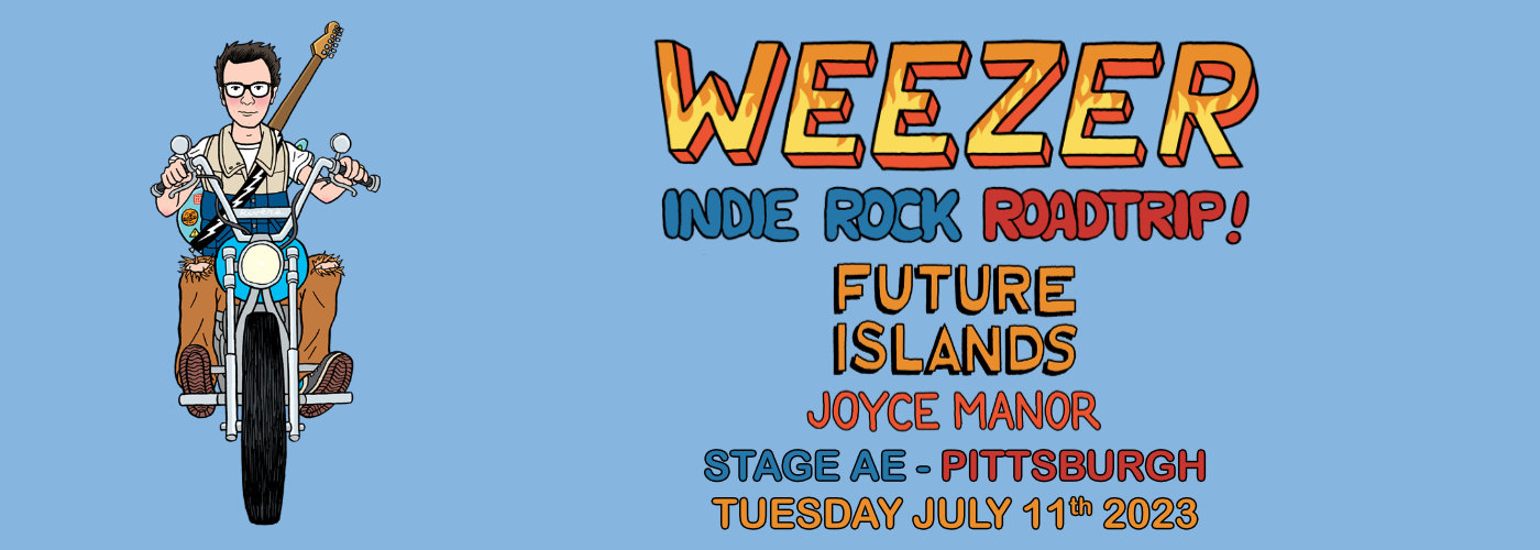 Weezer, Future Islands & Joyce Manor at Stage AE tickets Weezer, Future Islands & Joyce Manor at Stage AE