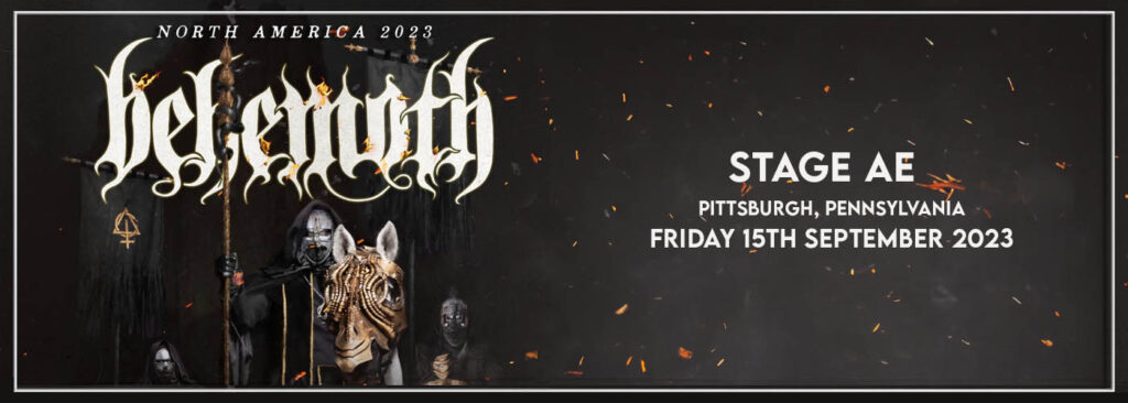 Behemoth at Stage AE