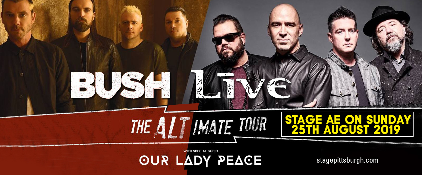 Live, Bush & Our Lady Peace at Stage AE