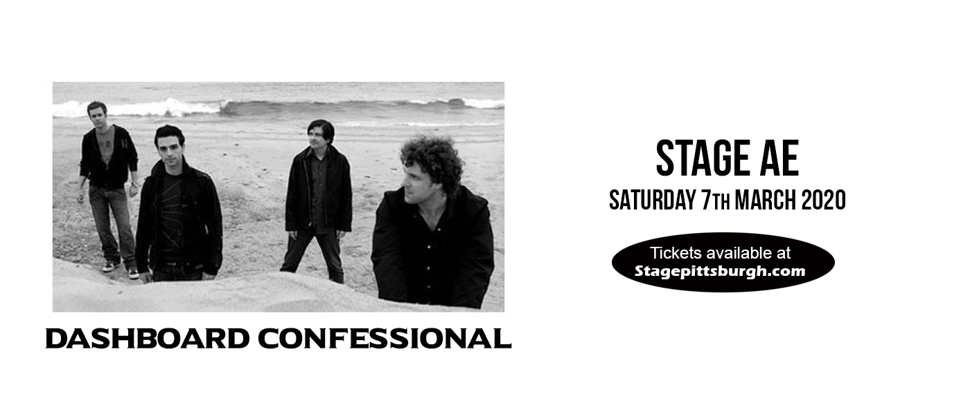 Dashboard Confessional at Stage AE tickets Dashboard Confessional at Stage AE