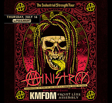 Ministry, KMFDM & Front Line Assembly [CANCELLED] at Stage AE