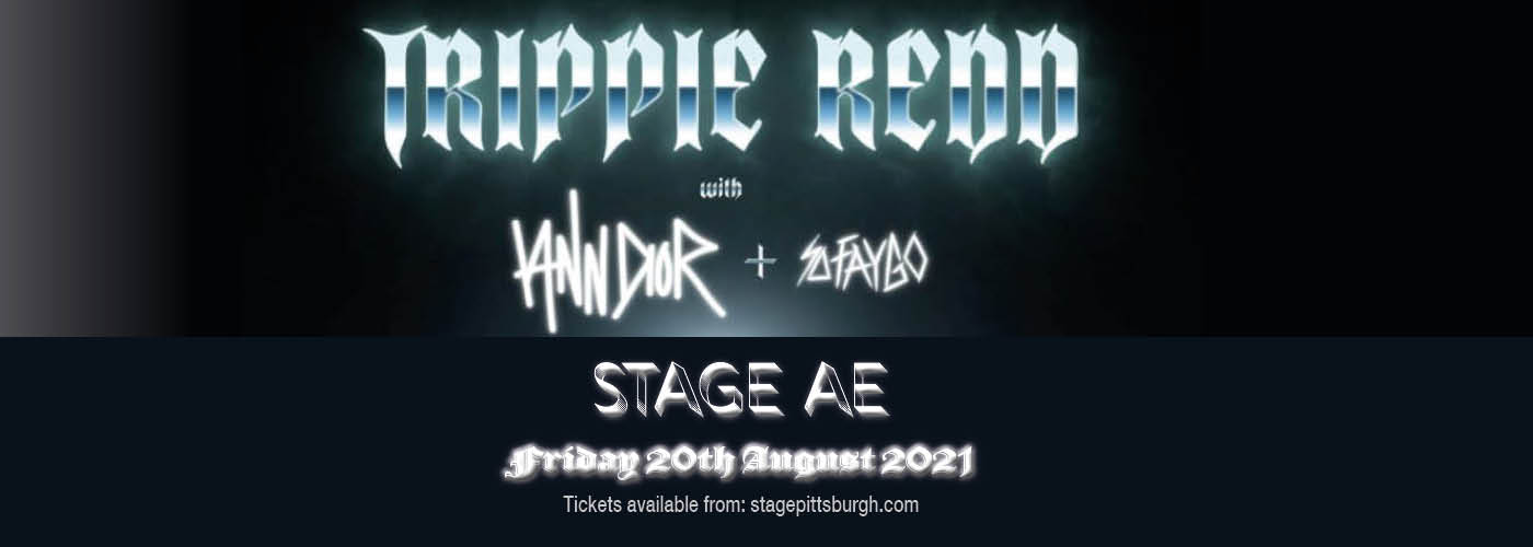 Trippie Redd at Stage AE tickets Trippie Redd at Stage AE