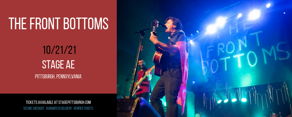 The Front Bottoms at Stage AE tickets The Front Bottoms at Stage AE
