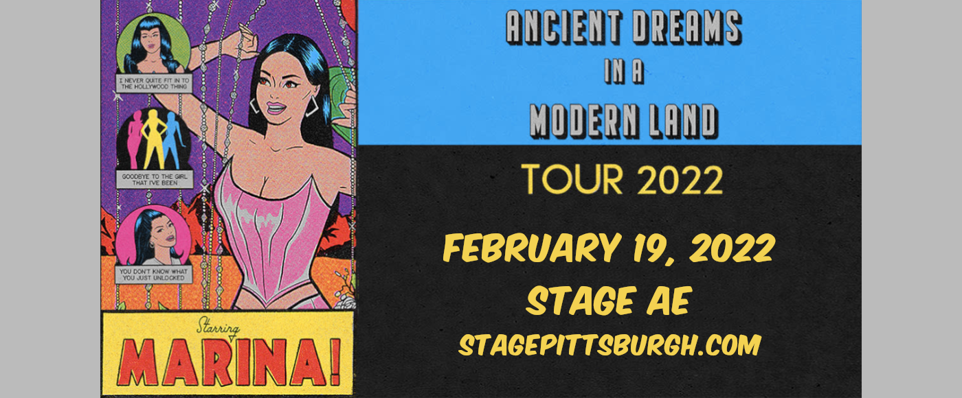 Marina at Stage AE tickets Marina at Stage AE