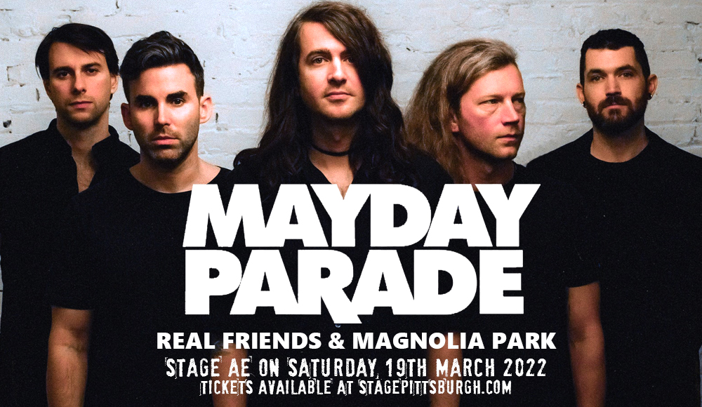 Mayday Parade, Real Friends & Magnolia Park at Stage AE