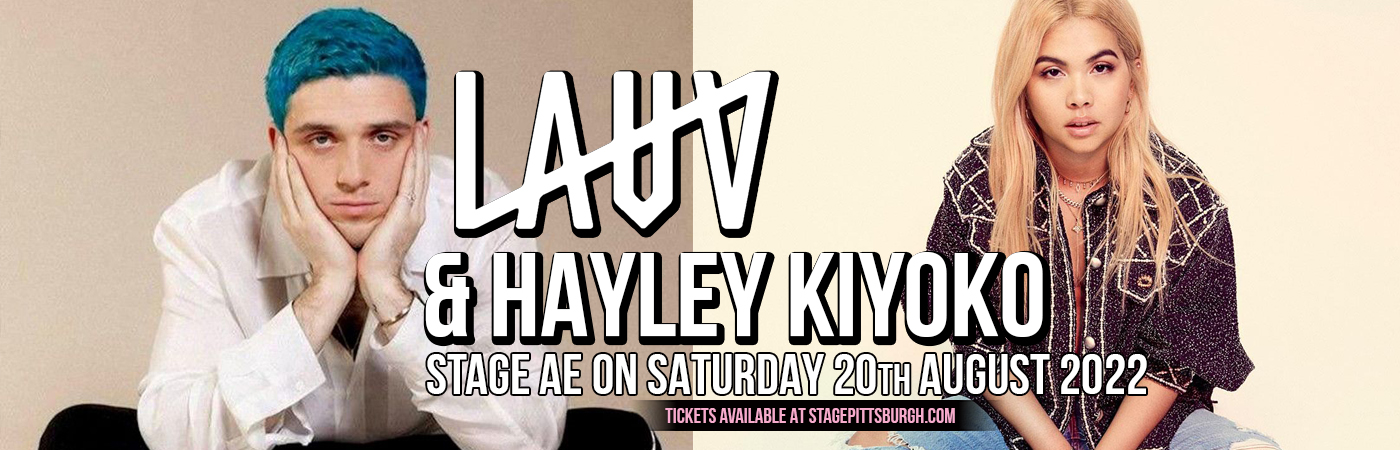 Lauv & Hayley Kiyoko at Stage AE tickets Lauv & Hayley Kiyoko at Stage AE