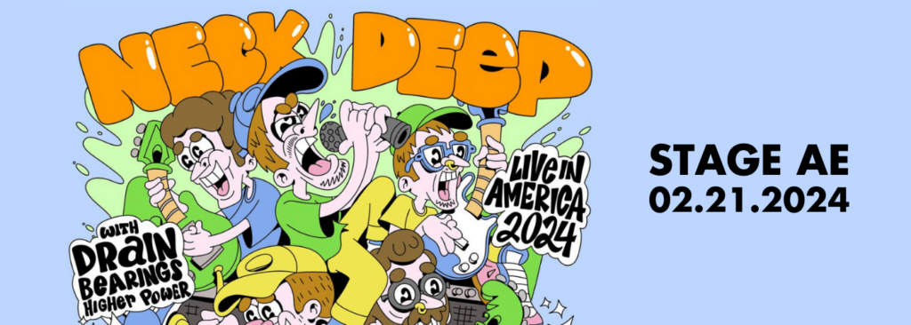 Neck Deep at Stage AE